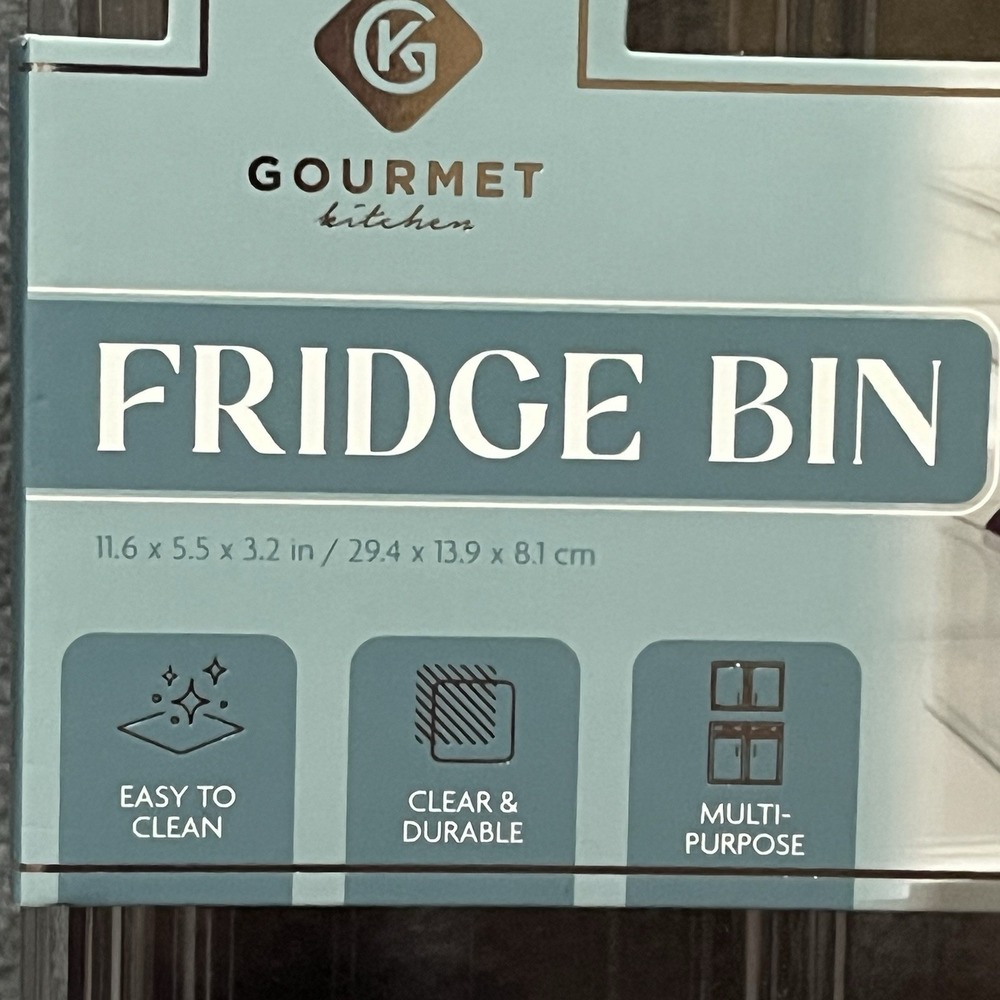 Gourmet kitchen fridge storage‎ Pull Out Drawer Bin - Picture 3 of 8